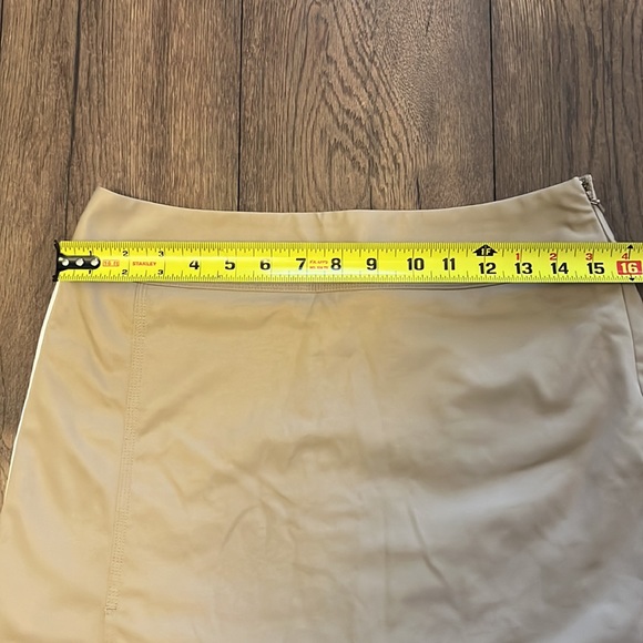 Adidas clima cool beige/tan athletic skort size 2 - Picture 3 of 6